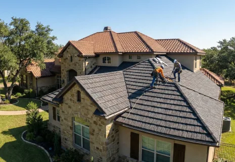 tile and stone coated