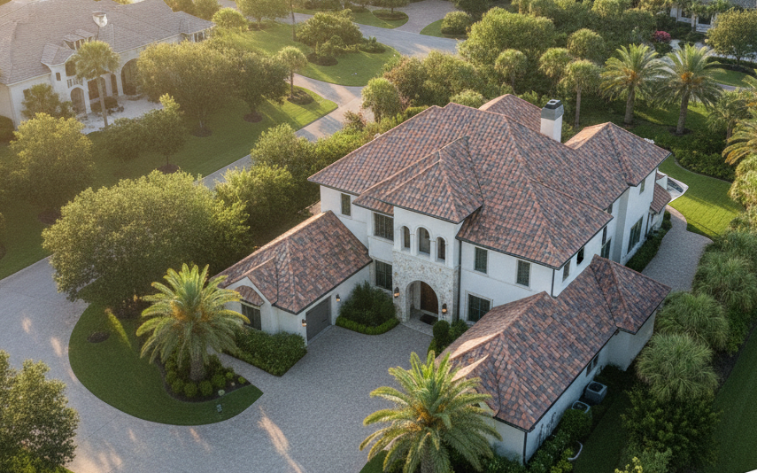 tile and stone coated